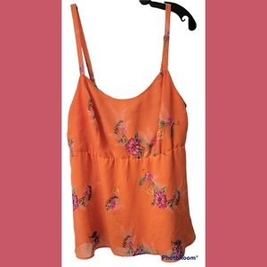 Torrid flower tank top